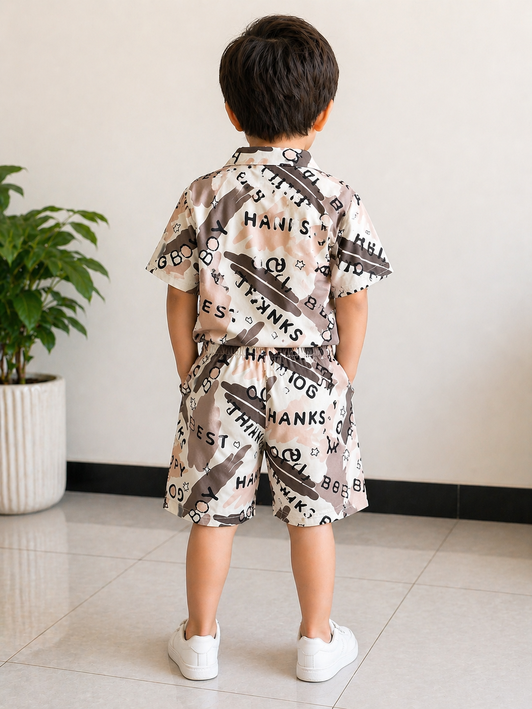 Boys Premium Graphic Print Co-ord Set – Comfortable Summer Wear - Image 4